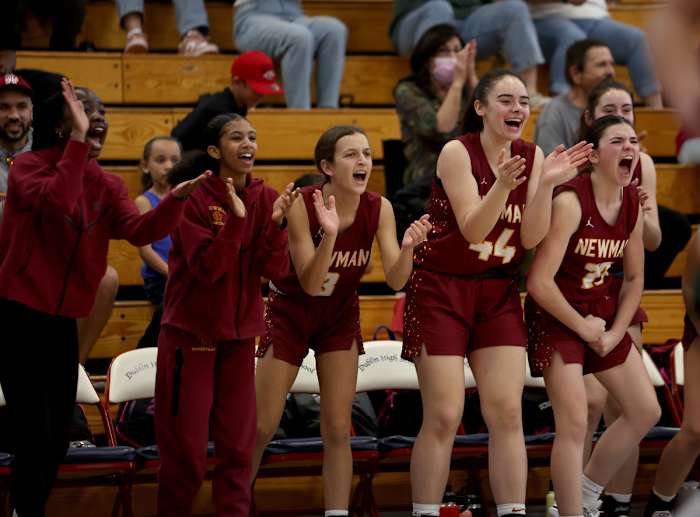 Cardinal Newman girls BB 61, San Ramon Valley 55 NCS Open championship by Dennis Lee 2-24-24022420245 (3)